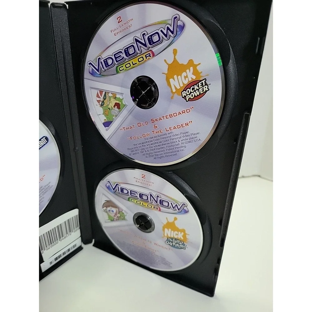 Video Now Color - Rocket Power Teenage Robot Fairly Oddparents (3-PVD Set, 2004)